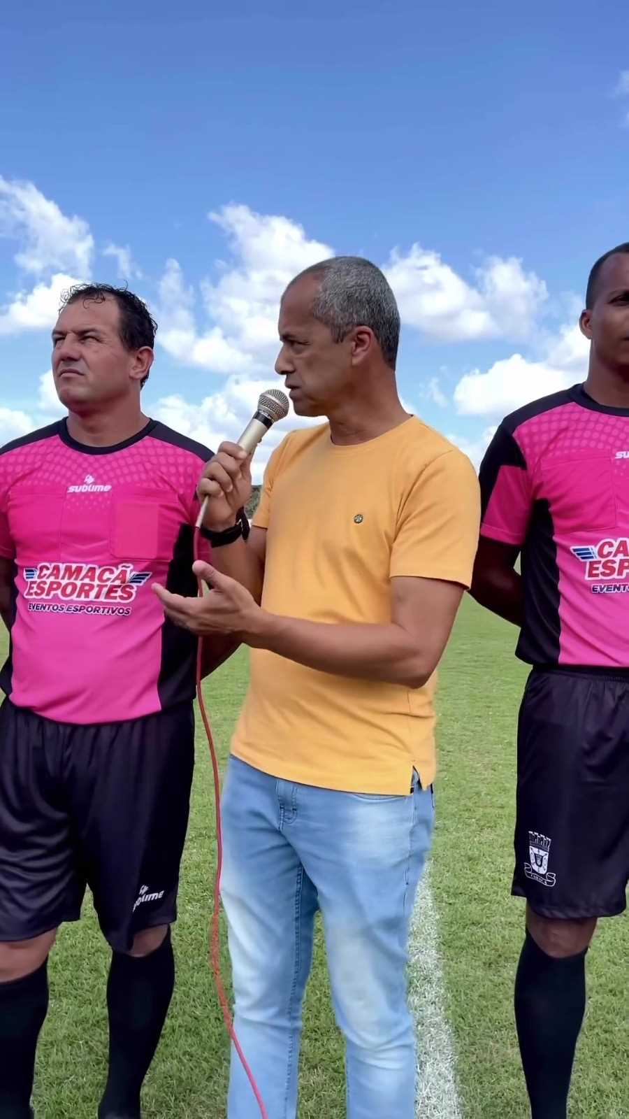 Camacã: E a bola rolou na abertura do 38º Campeonato Municipal de Futebol Amador 2023
